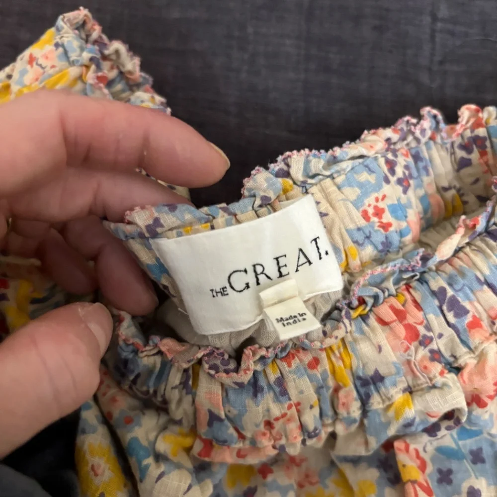 THE GREAT flower skirt - Picture 2 of 3